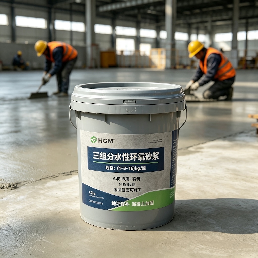 兴文三组份水性环氧砂浆